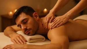 body massage + mask & scrub 1